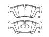 Bremsbelagsatz, Scheibenbremse Brake Pad Set:34 11 6 761 244