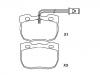 тормозная кладка Brake Pad Set:RTC6781