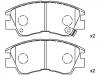 тормозная кладка Brake Pad Set:MB 500 812