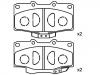 тормозная кладка Brake Pad Set:04465-60050