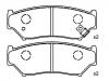 Bremsbelagsatz, Scheibenbremse Brake Pad Set:9172694