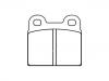 Pastillas de freno Brake Pad Set:89 61 856