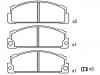 Bremsbelagsatz, Scheibenbremse Brake Pad Set:4 296 669