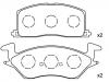 тормозная кладка Brake Pad Set:04465-10020