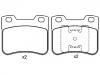 Brake Pad Set:181150