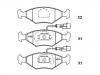 Brake Pad Set:9 947 917