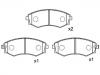 Brake Pad Set:58101-17A00