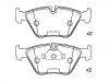 Plaquettes de frein Brake Pad Set:34 11 6 761 278