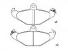 Bremsbelagsatz, Scheibenbremse Brake Pad Set:A117J0085S