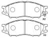 Plaquettes de frein Brake Pad Set:41060-6N091