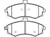 Pastillas de freno Brake Pad Set:58101-2DA30