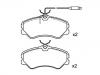 Bremsbelagsatz, Scheibenbremse Brake Pad Set:9 941 207