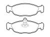 Bremsbelagsatz, Scheibenbremse Brake Pad Set:JLM21220