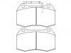 тормозная кладка Brake Pad Set:70000912