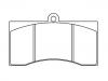 Plaquettes de frein Brake Pad Set:28-74852