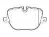 Bremsbelagsatz, Scheibenbremse Brake Pad Set:LR015577