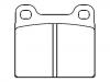 Plaquettes de frein Brake Pad Set:D58-7023