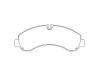 Bremsbelagsatz, Scheibenbremse Brake Pad Set:MK530890